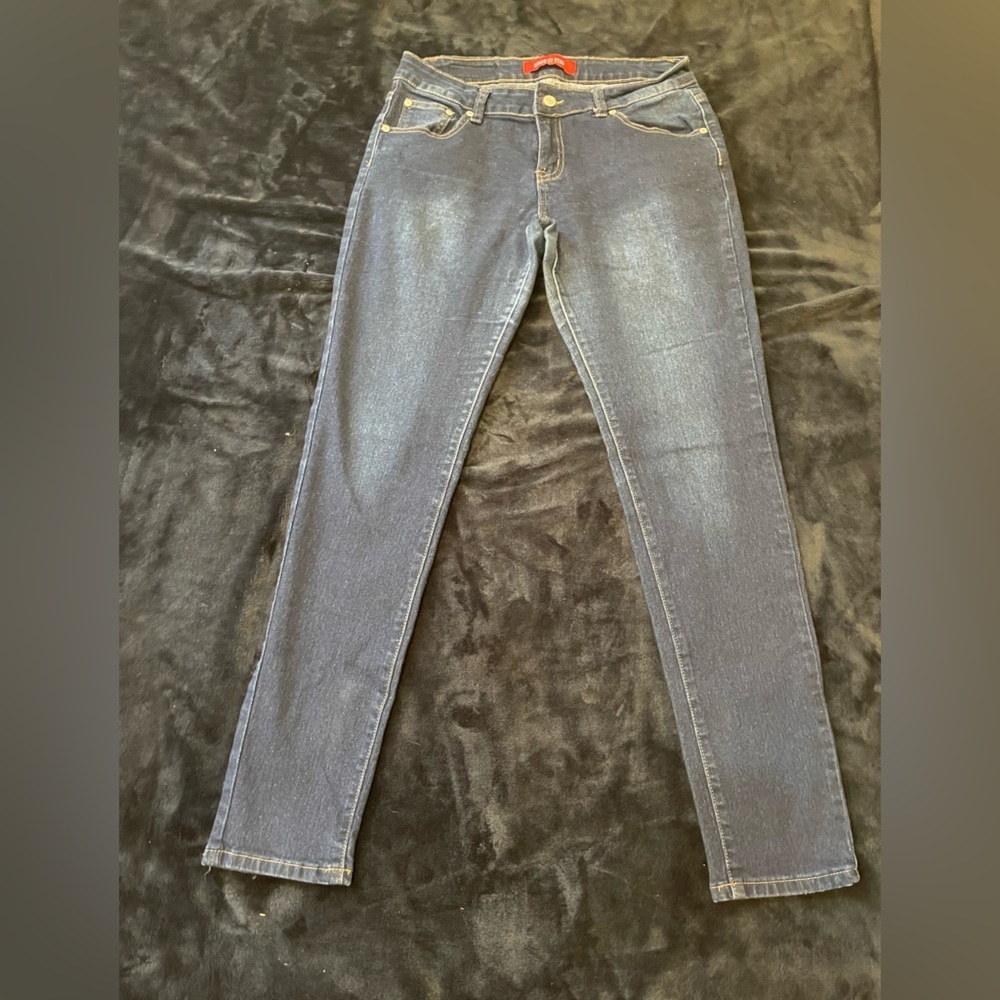 Y2K GOGO Classic Low Rise Blue Women's Jeans (Size‎ 11 Juniors)